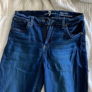 7 for all mankind High waist ankle Gwenevere jeans